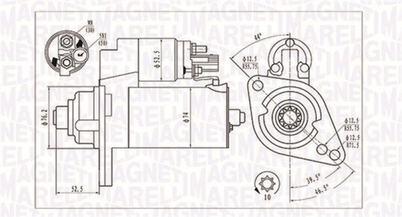 MAGNETI MARELLI Starter