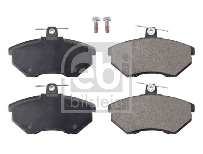 Febi Bremsscheiben +Bremsbeläge vorne +hinten passend für VW GOLF 3 PASSAT B3/B4