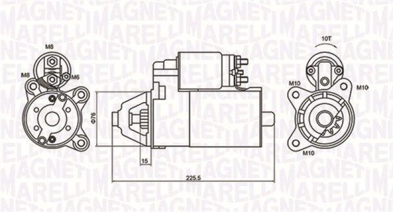 MAGNETI MARELLI Starter