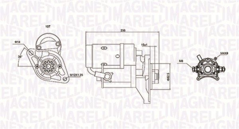 MAGNETI MARELLI Starter