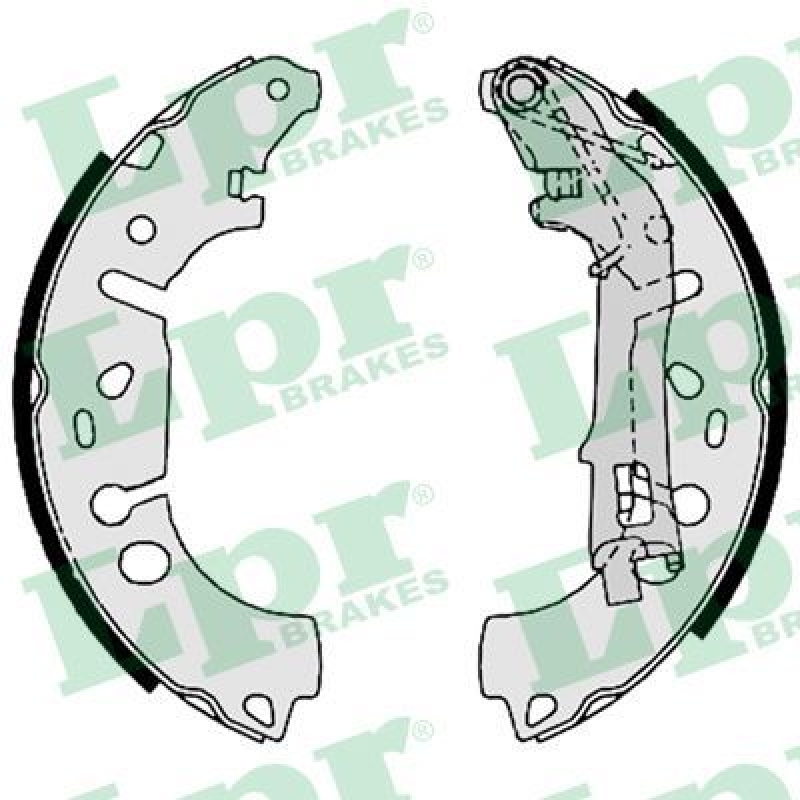 LPR Brake Shoe Set