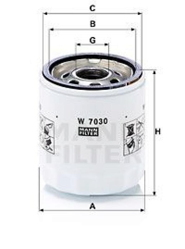 MANN-FILTER Oil Filter