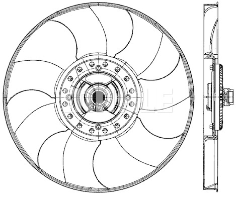 MAHLE Lüfter, Motorkühlung BEHR *** PREMIUM LINE ***