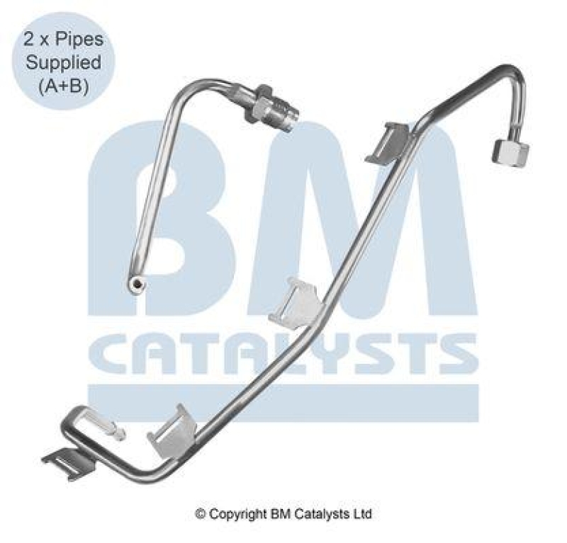 BM CATALYSTS Pressure Pipe, pressure sensor (soot/particulate filter)