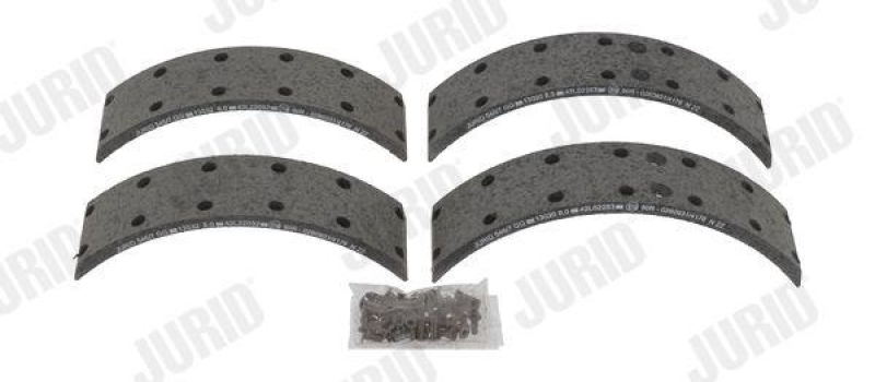 JURID Brake Lining Kit, drum brake