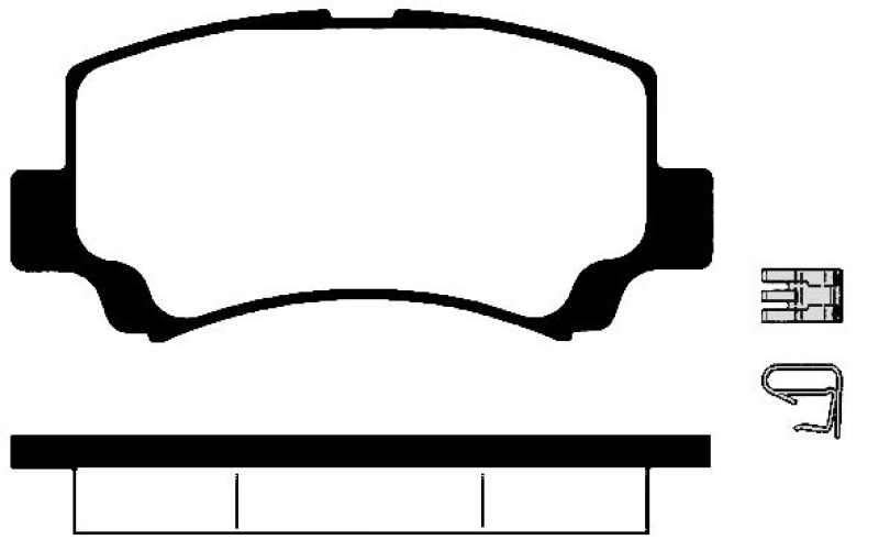 RAICAM Brake Pad Set, disc brake