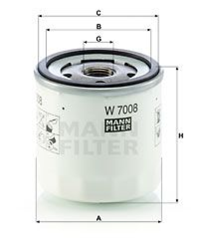 MANN-FILTER Oil Filter