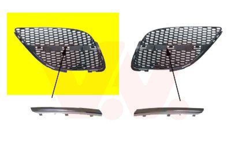 VAN WEZEL Radiator Grille