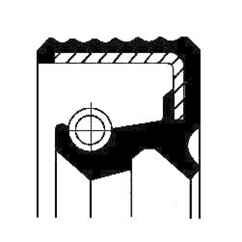 CORTECO Shaft Seal, manual transmission