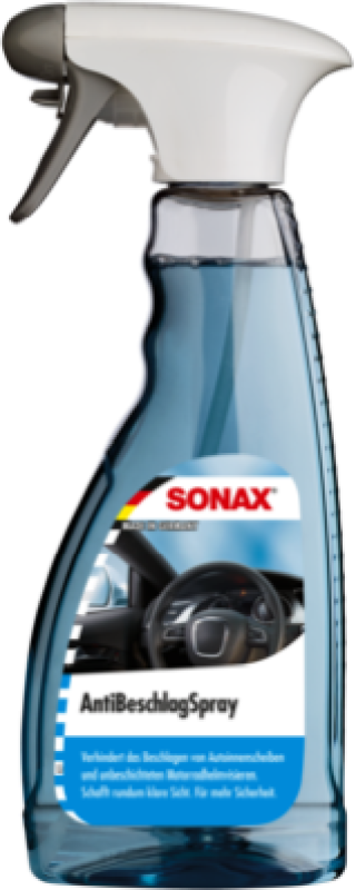 SONAX Antifreeze, window cleaning system AntiMistSpray