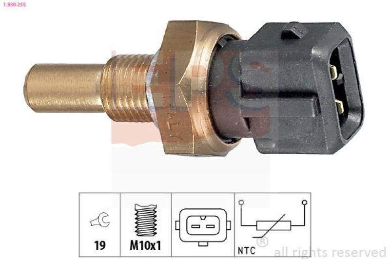 EPS Sensor, Öltemperatur Made in Italy - OE Equivalent