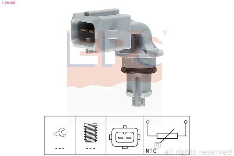 EPS Sensor, Ansauglufttemperatur Made in Italy - OE Equivalent