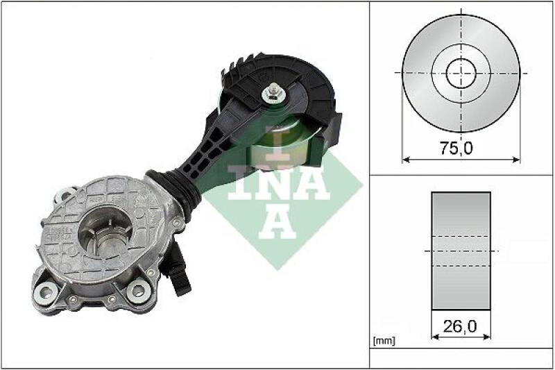 INA Belt Tensioner, V-ribbed belt