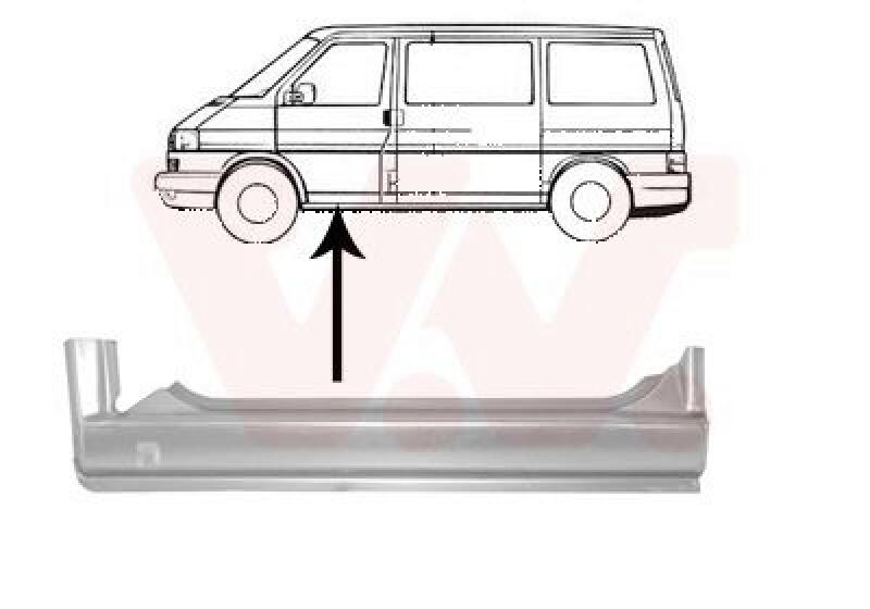 VAN WEZEL Foot Board, door sill