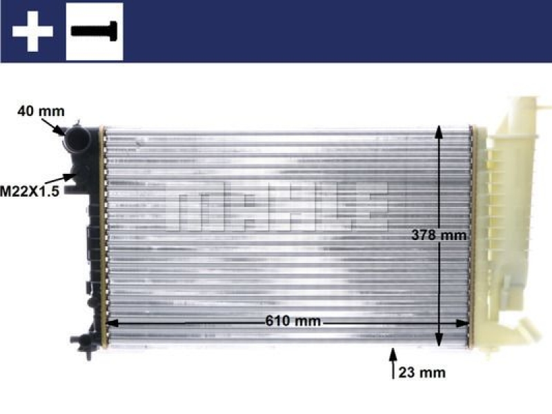 MAHLE Kühler, Motorkühlung BEHR