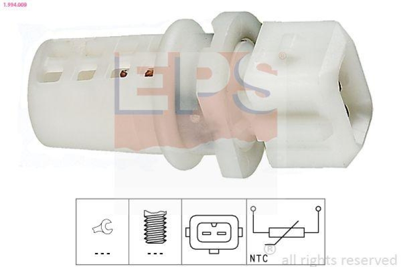 EPS Sensor, Ansauglufttemperatur Made in Italy - OE Equivalent