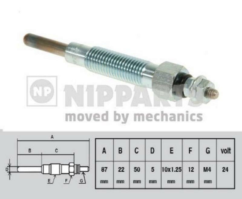 NIPPARTS Glow Plug