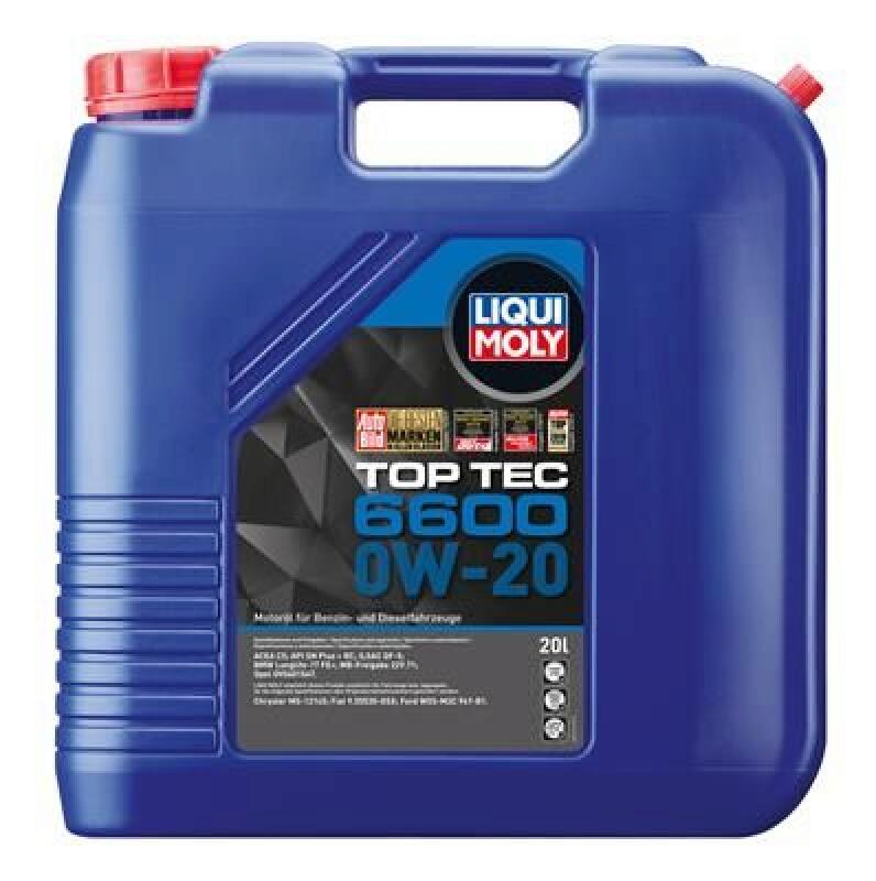 LIQUI MOLY Motoröl Top Tec 6600 0W-20