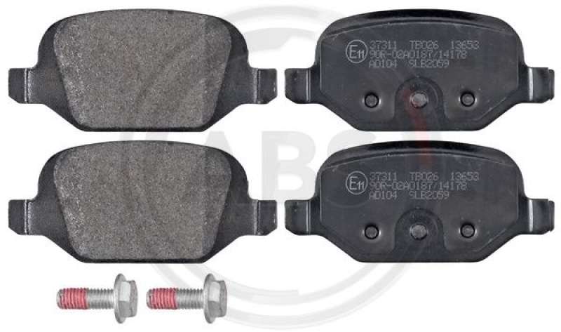 A.B.S. Brake Pad Set, disc brake