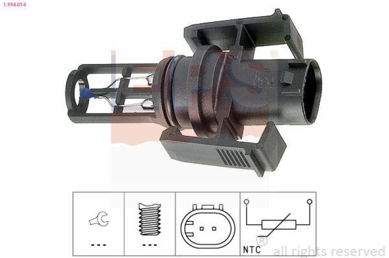 EPS Sensor, Ansauglufttemperatur Made in Italy - OE Equivalent