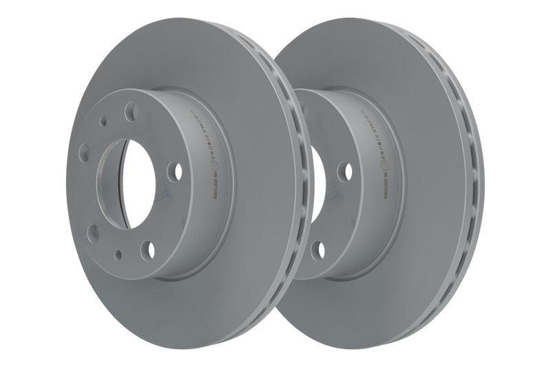 2x ATE Bremsscheiben Ø280mm + Beläge vorne passend für Fiat Ducato Kasten (244)