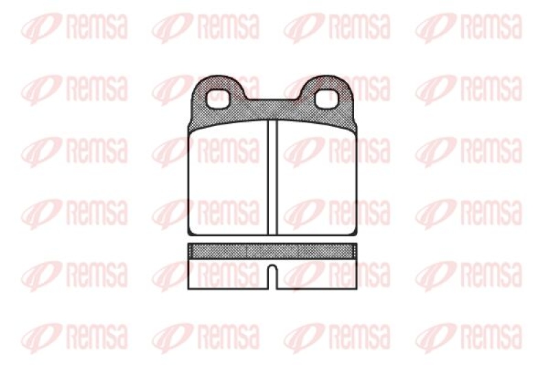 KAWE Brake Pad Set, disc brake