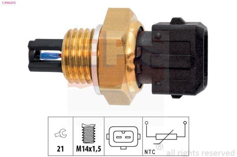 EPS Sensor, Ansauglufttemperatur Made in Italy - OE Equivalent