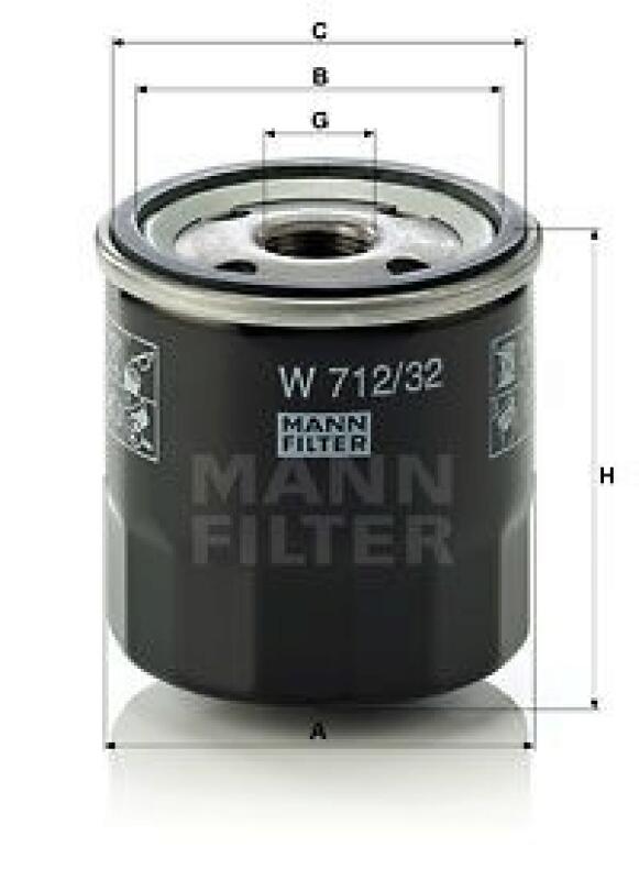 MANN-FILTER Oil Filter