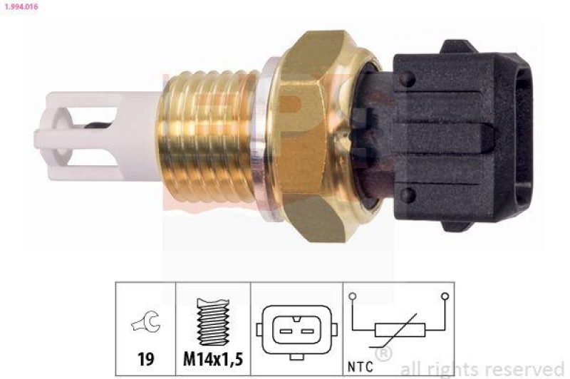 EPS Sensor, Ansauglufttemperatur Made in Italy - OE Equivalent