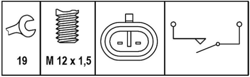 HELLA Switch, reverse light