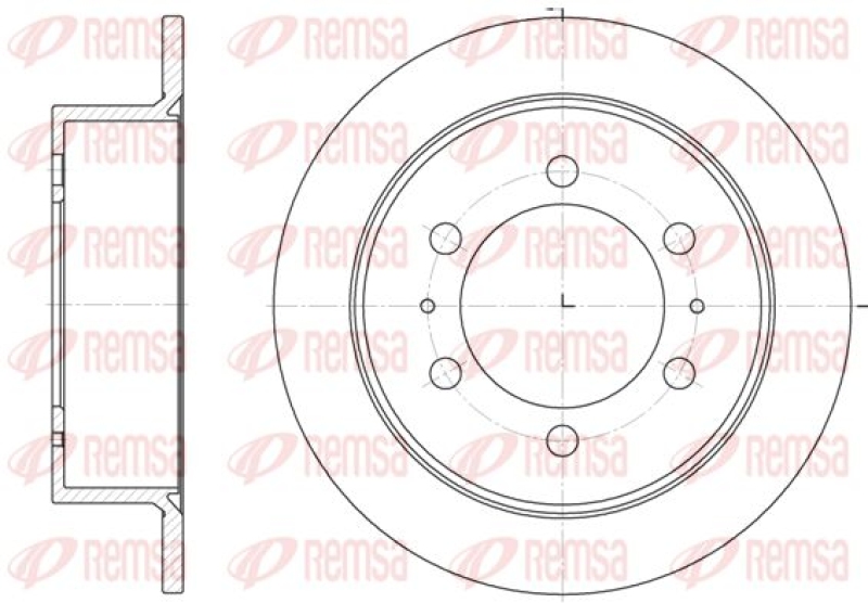 2x KAWE Brake Disc