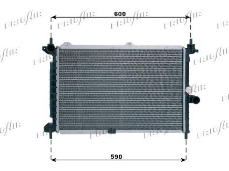 FRIGAIR Radiator, engine cooling