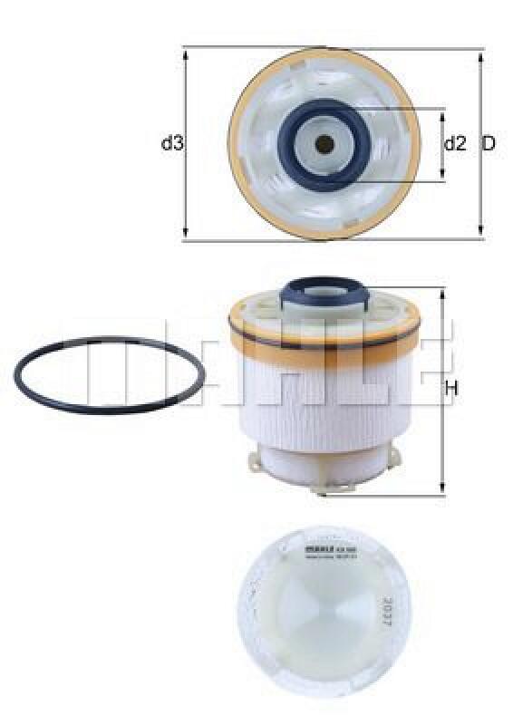 MAHLE Kraftstofffilter