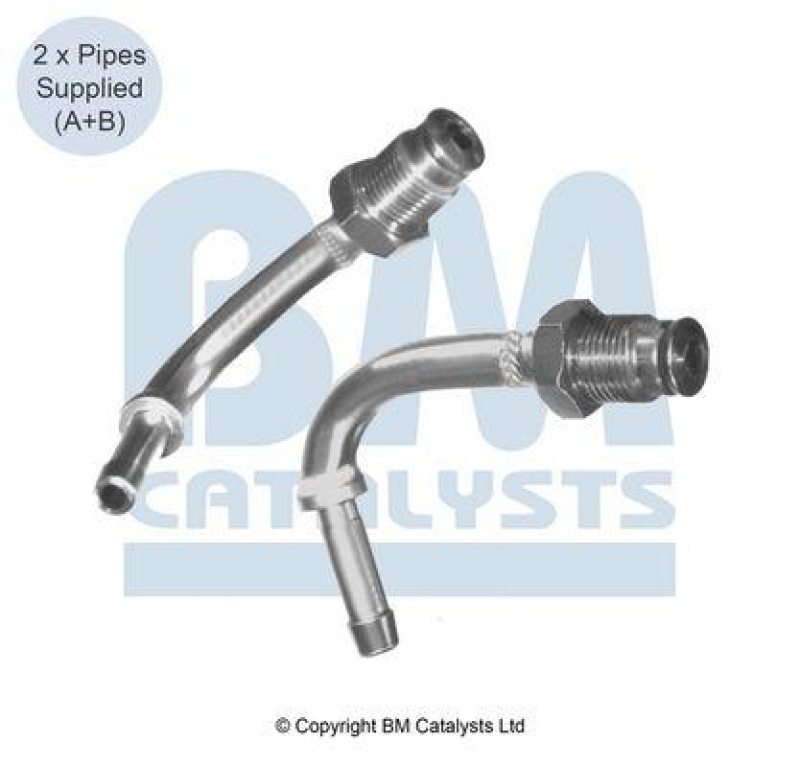 BM CATALYSTS Pressure Pipe, pressure sensor (soot/particulate filter)