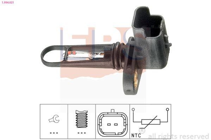 EPS Sensor, Ansauglufttemperatur Made in Italy - OE Equivalent