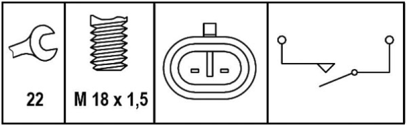 HELLA Switch, reverse light