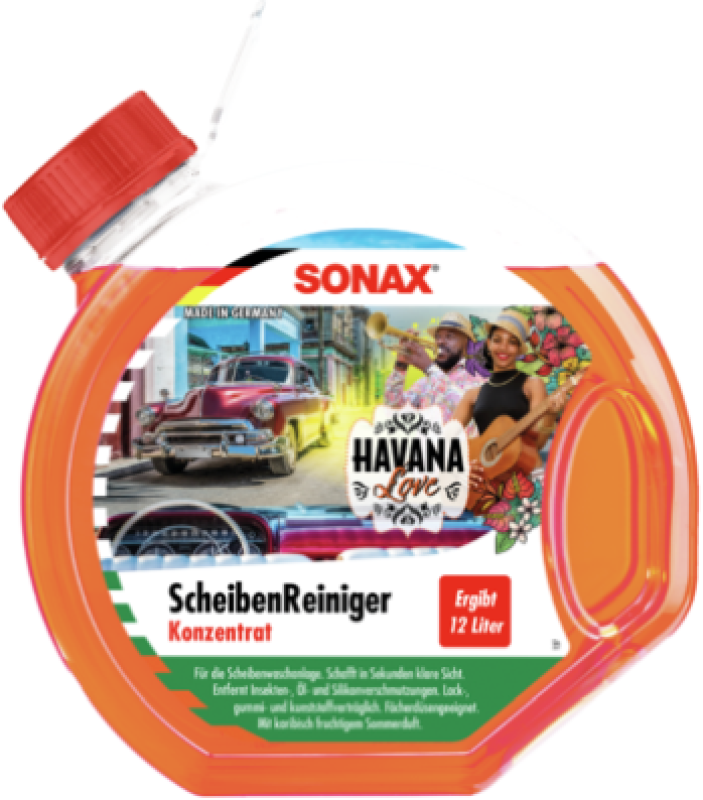 SONAX Reiniger, Scheibenreinigungsanlage ScheibenReiniger Konzentrat Havana Love