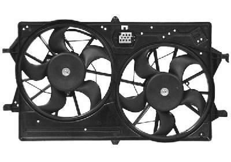 VAN WEZEL Fan, A/C condenser