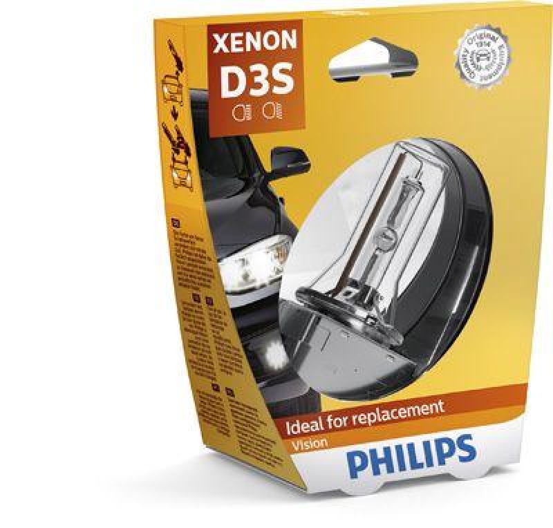 PHILIPS Glühlampe Xenon Vision