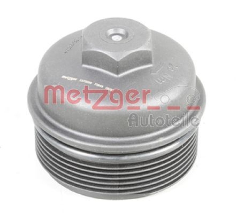 METZGER Cap, oil filter housing