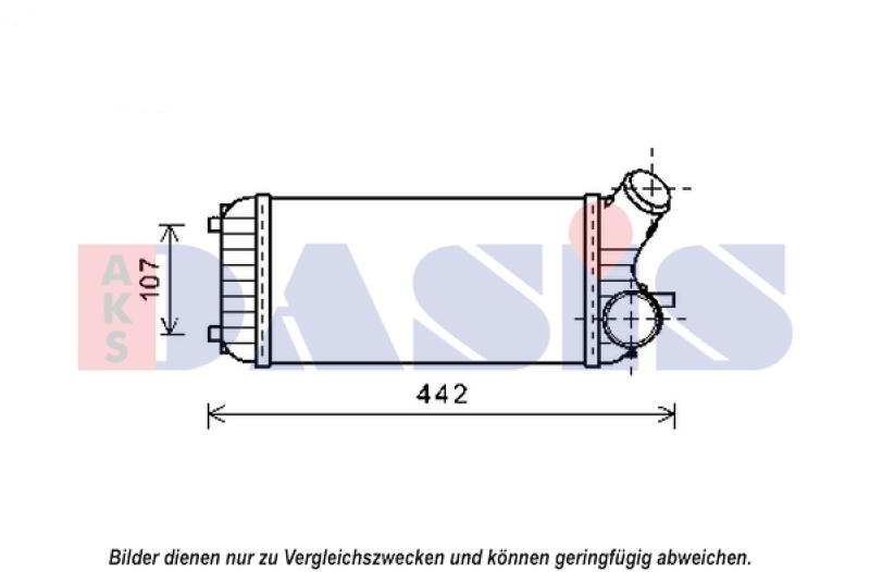 AKS DASIS Ladeluftkühler