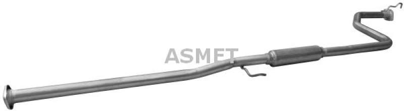 ASMET Centre Muffler