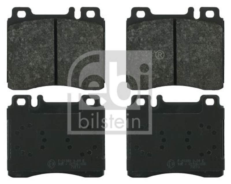 FEBI BILSTEIN Brake Pad Set, disc brake