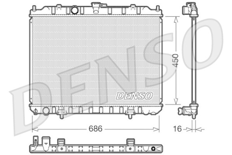 DENSO Kühler, Motorkühlung