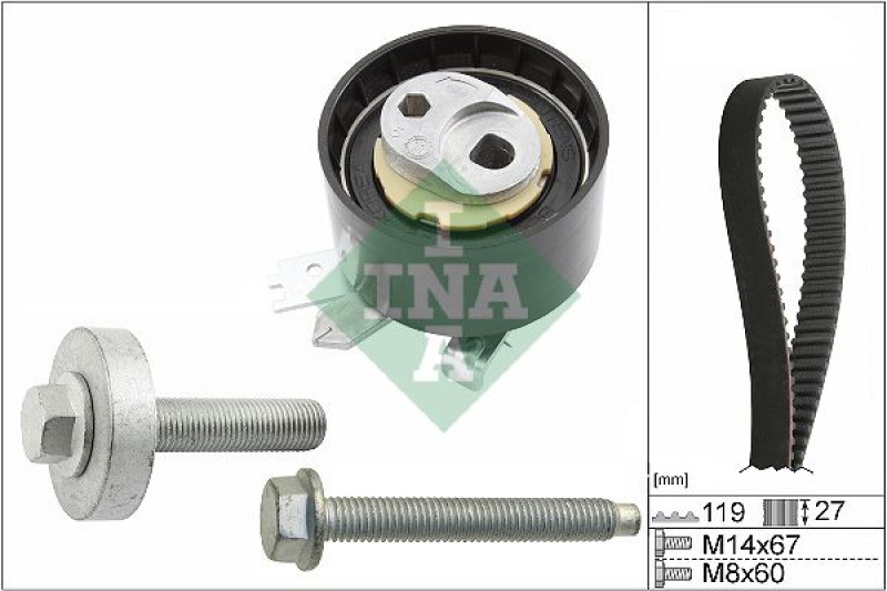 INA Timing Belt Set