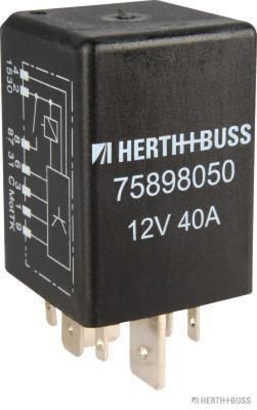 HERTH+BUSS ELPARTS Relay, fuel pump