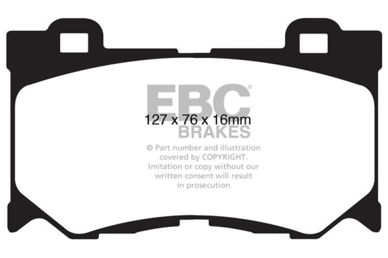 EBC Brakes Brake Pad Set, disc brake