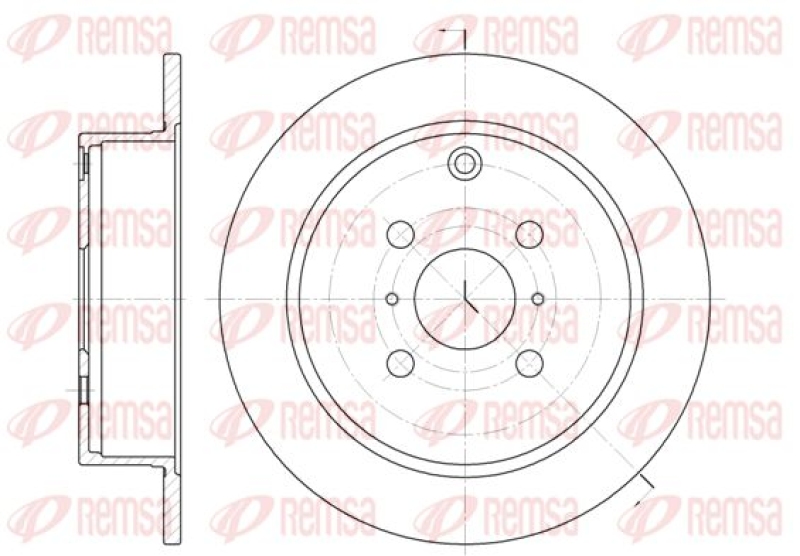 2x KAWE Brake Disc