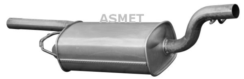 ASMET Centre Muffler