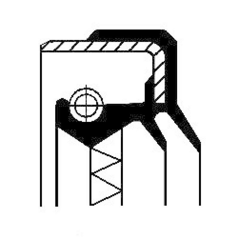 CORTECO Shaft Seal, manual transmission